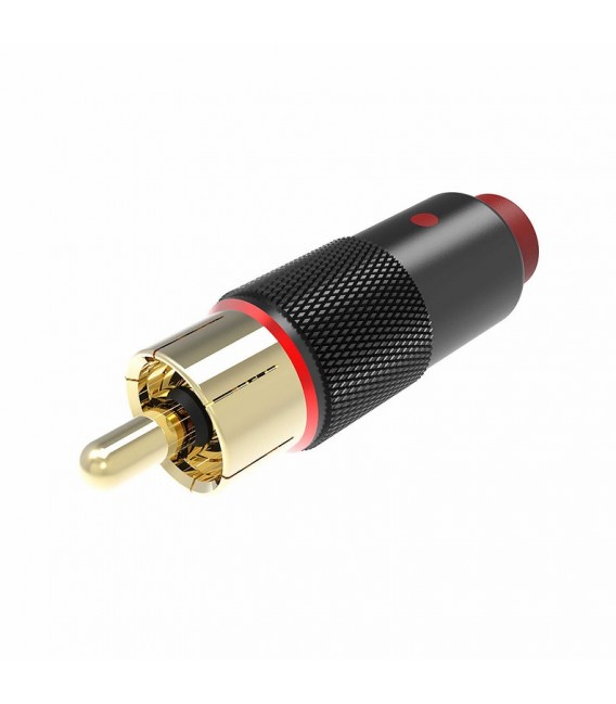 Khadas Balanced Rca Male Connector Red Mm Audiophonics