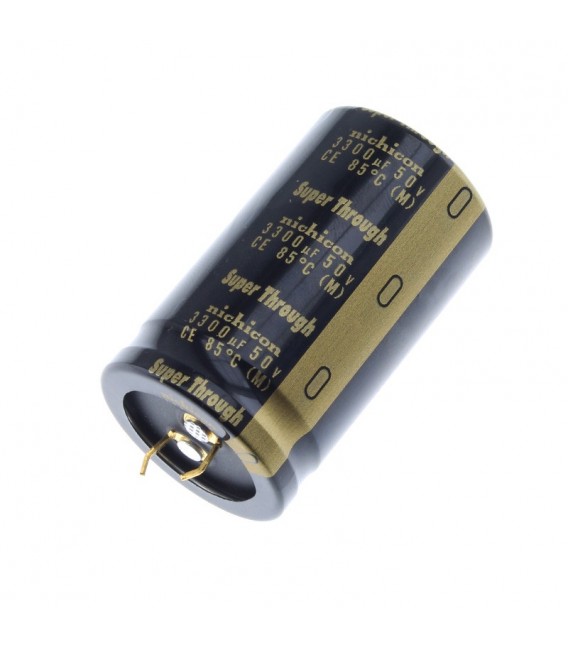 NICHICON KG SUPER THROUGH Audio Electrolytic Capacitor 50V 3300uF