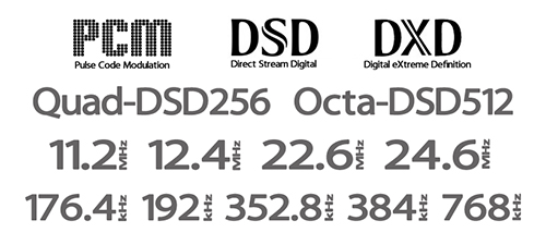 quad DSD 256 ocat DSD512
