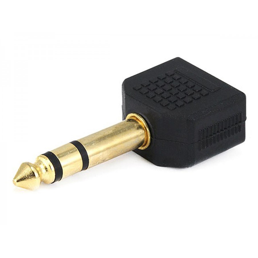 MillSO Adaptateur Jack 6.35 mm Mâle vers 3.5 mm Femelle Casque Prise Adaptateur  6.35 3.5 Audio Connecteur Stéréo Headphone Jack Adapter Plaqué(2M) :  : High-Tech