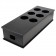 Audiophonics MPC6 Boitier multiprises 6 ports Aluminium Black