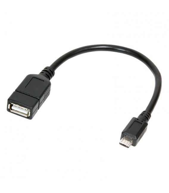 LOGILINK Micro USB OTG to USB type A cable for Android devices ...