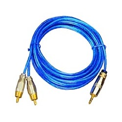 DYNAVOX Modulation Cable JACK 3.5mm - 2 RCA Stereo Plated 1.5m