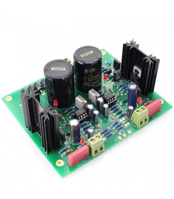 Linear Dual Power Supply board MJE15034G Low Noise 5V à 24V 2A ...