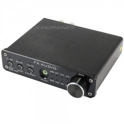 Audiophonics - FX-AUDIO XL-2.1BL Amplificateur Bluetooth 4.0 TPA3116D2 2x  50W / 4 Ohm Argent