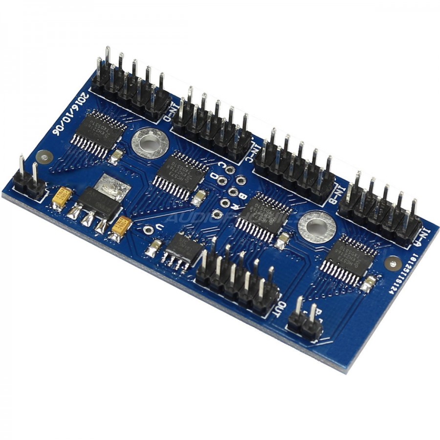 Four-way Audio I2S input to one I2S out Switching Module - Audiophonics