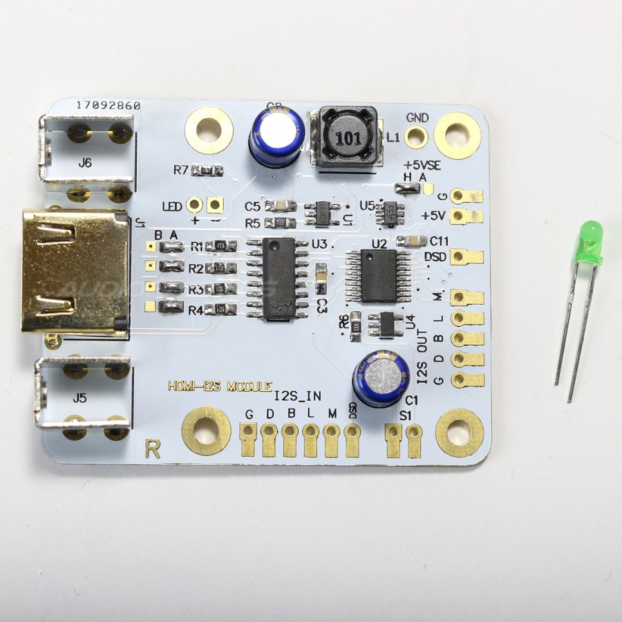 Prise HDMI avec liaison par Vis - Semi-Assemblée - 2 Modules Q45