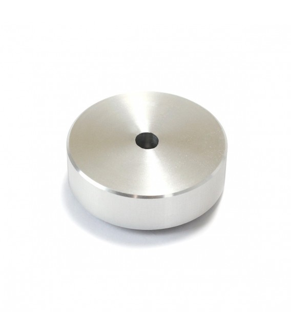 Aluminium Damping Foot 30x10mm Silver (Unit) - Audiophonics