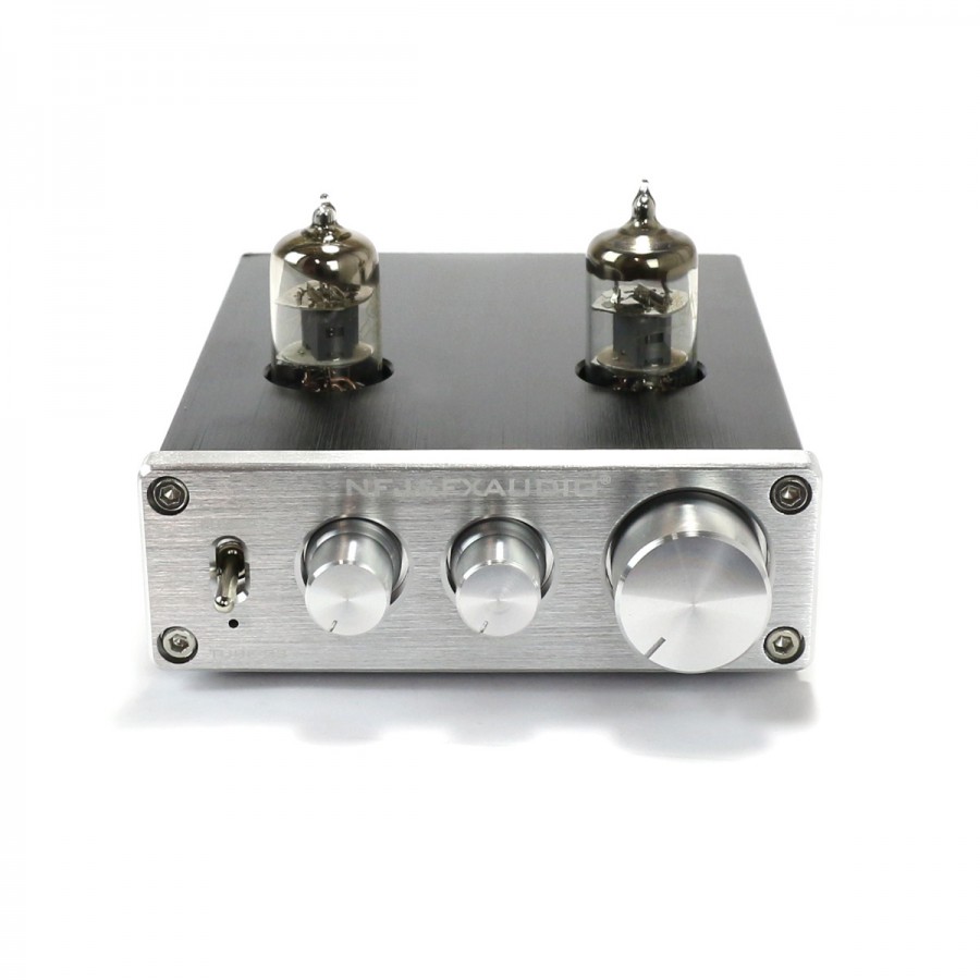 Fx Audio Tube 03 Valves 6k4 Stereo Preamplifier Silver Audiophonics