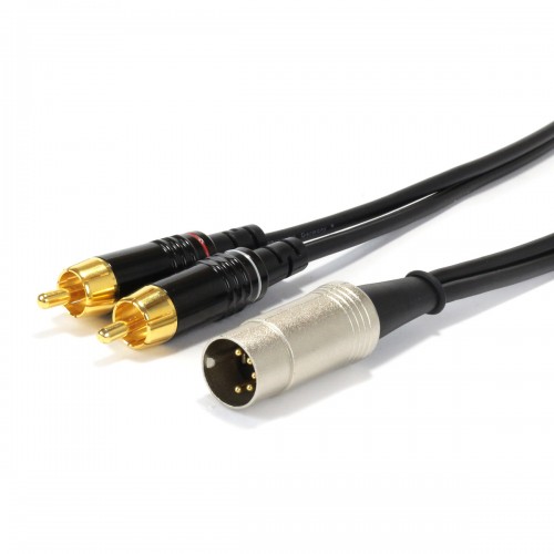 Câble HDMI High Speed Ethernet Mini-HDMI vers HDMI 1.5m - Audiophonics