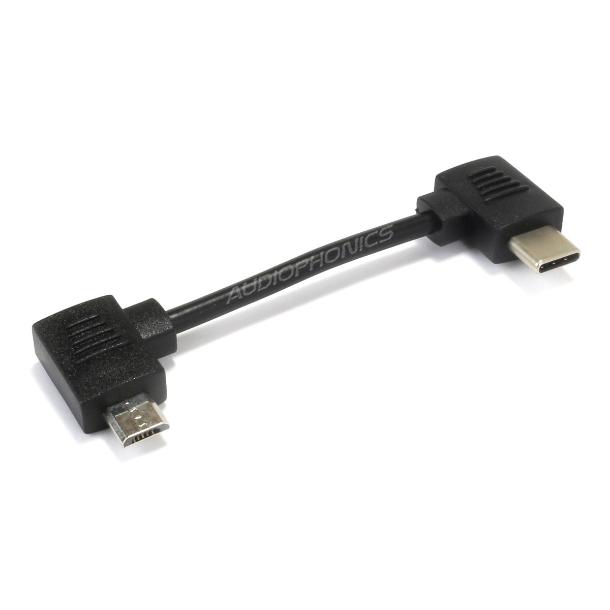 XDUOO XC-10 Câble Adaptateur USB-C Mâle Coudé vers Micro USB Mâle