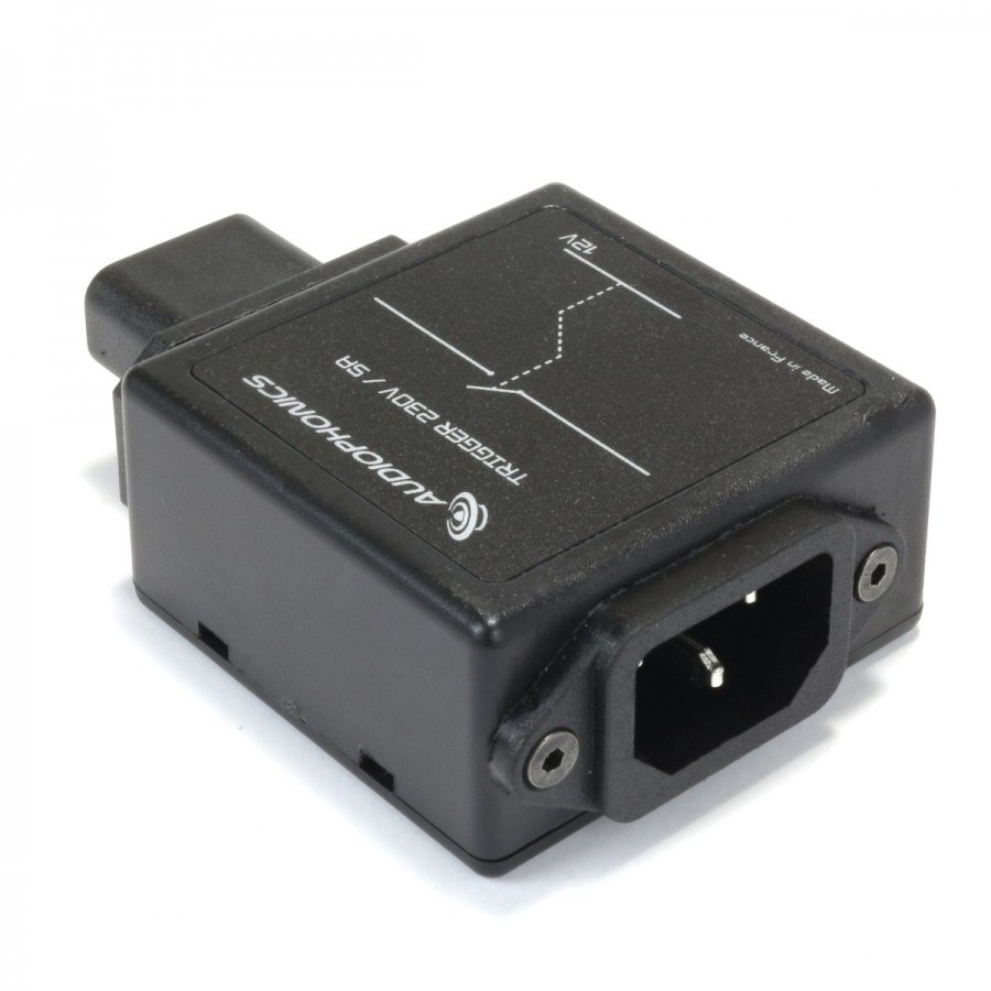 AUDIOPHONICS Trigger 12V 230V sur prise IEC Déclencheur d'alimentation -  Audiophonics