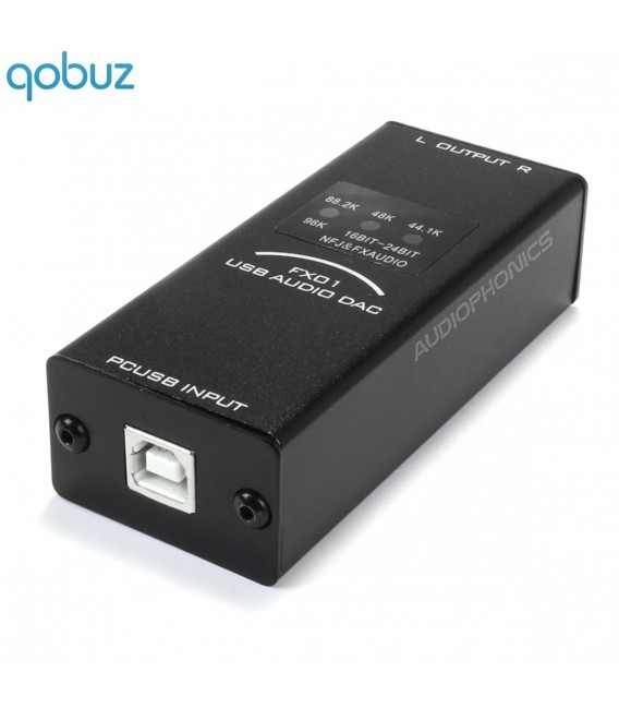 Audiophonics - Récepteur / Émetteur Bluetooth 5.1 DAC SPDIF 24bit 96kHz  Lecteur de Fichiers USB