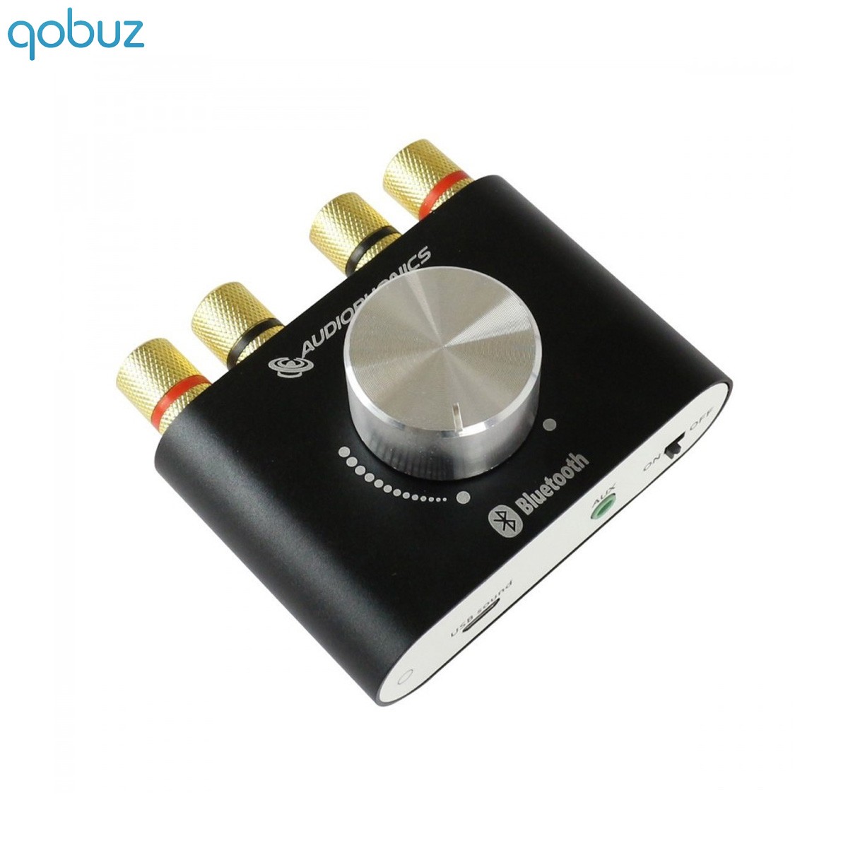 Audiophonics - AUDIOPHONICS BT60W V2 Amplificateur TPA3116 DAC USB HiFi  Bluetooth 2x50W / 4 Ohm