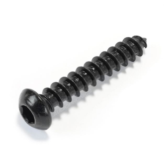 black wood screws