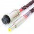 Power Cable Jack DC 5.5 / 2.5mm to GX16 OFC 4N Copper 1.5m