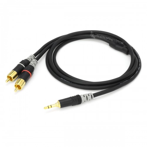 Montage et connectique PC GENERIQUE CABLING® Câble audio jack 3.5mm - 2 RCA  5m