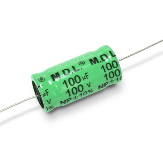 Jantzen Electrolytic Kondensator 10 µF, 100 VDC - Audio Tschentscher