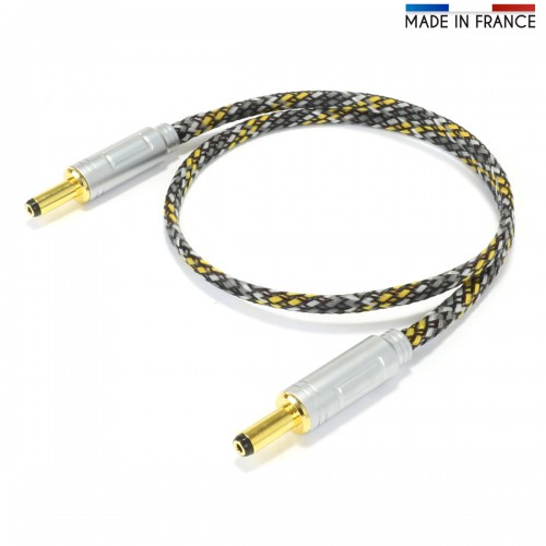 Dual Power Supply Cable Jack DC 5.5/2.1mm 0.4m - Audiophonics