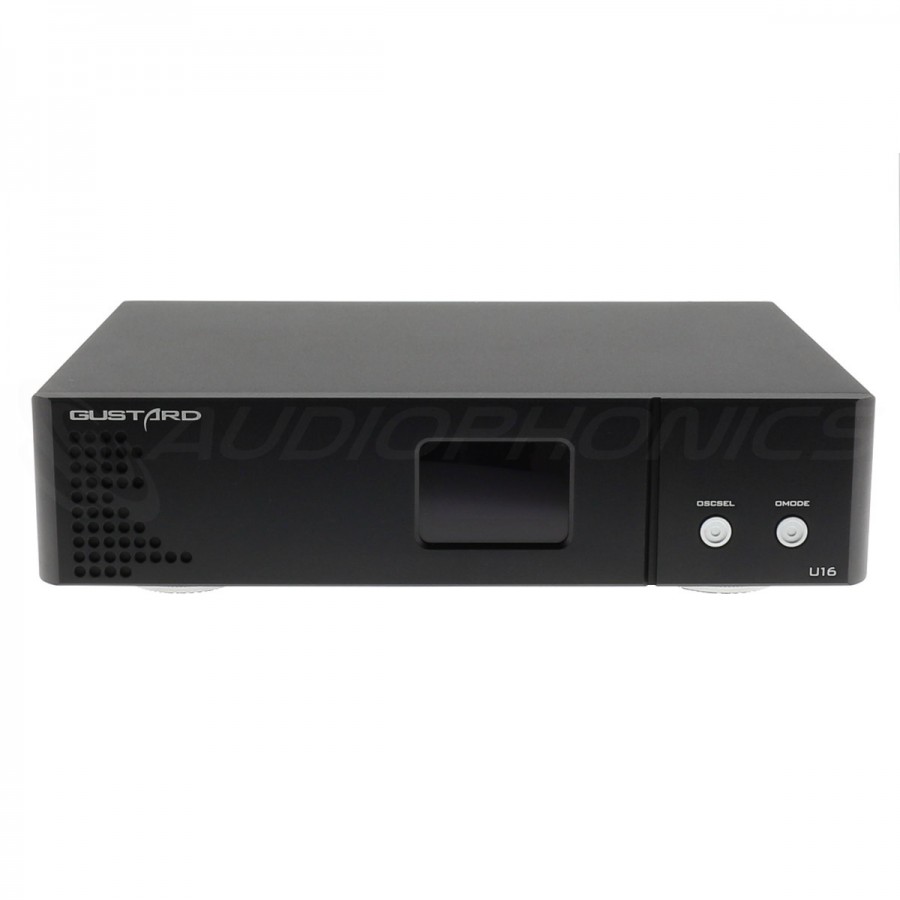 Audiophonics - GUSTARD U16 USB Digital Interface ES8620 SPDIF AES/EBU I2S  HDMI LVDS Accusilicon 32bit 384kHz DSD512