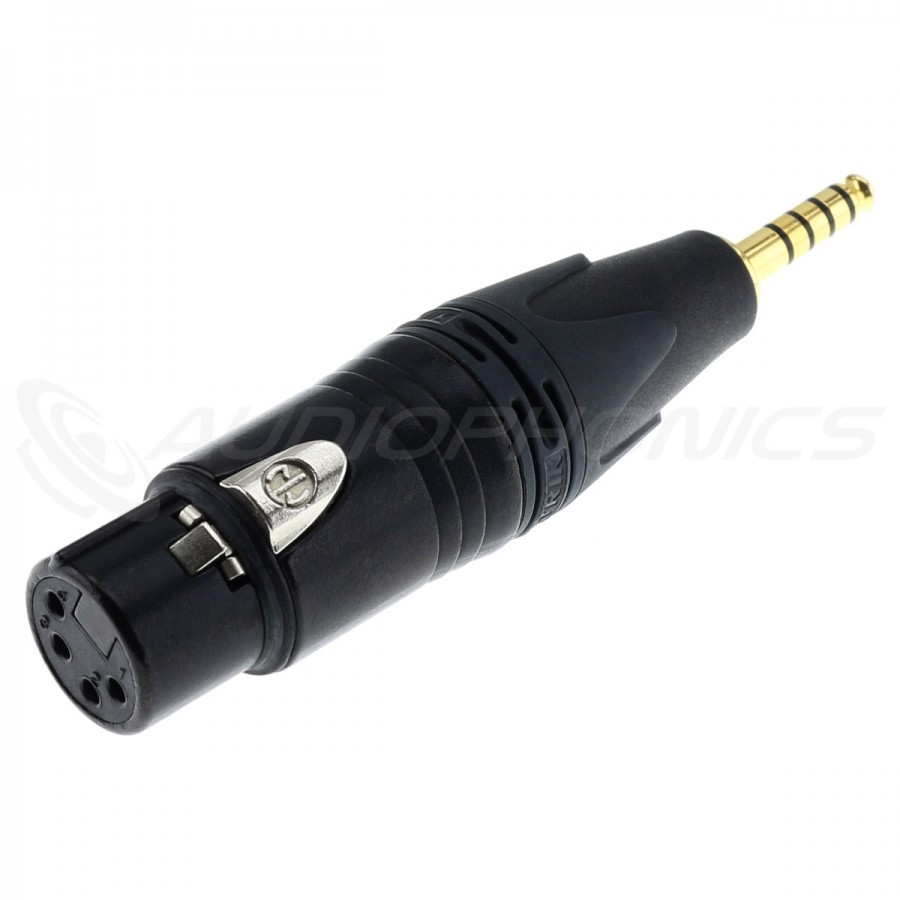 Audiophonics - Adaptateur Jack 4.4mm Mâle vers XLR 4 Pins Femelle Neutrik