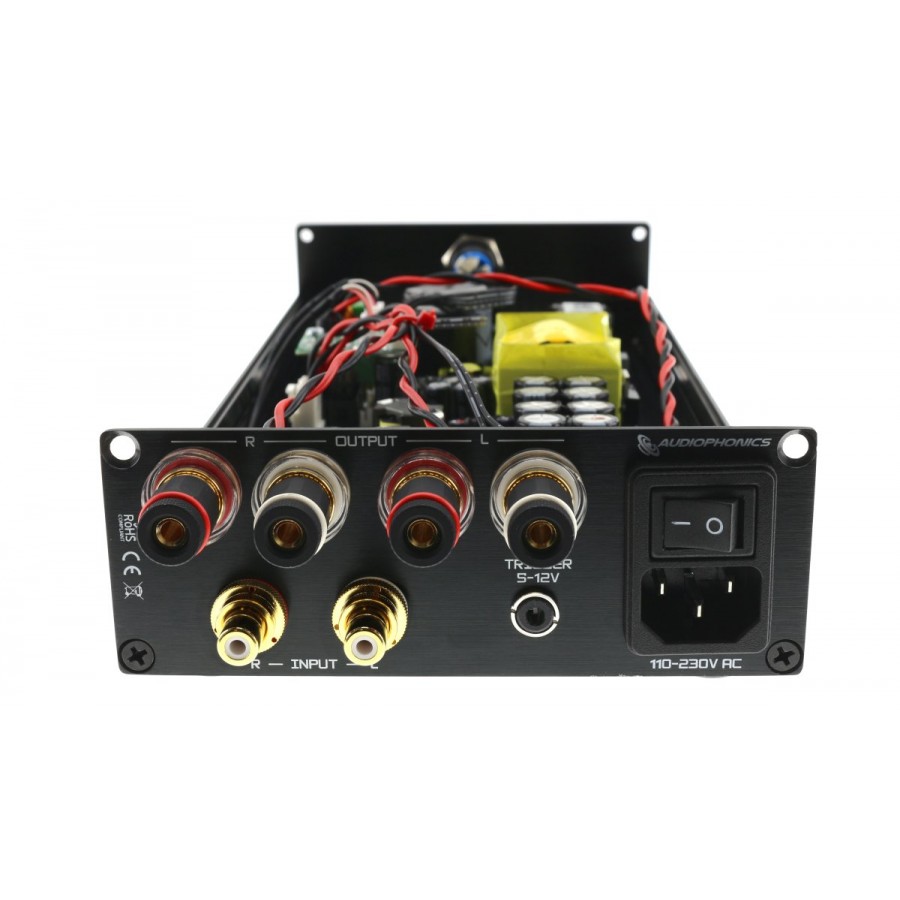 Audiophonics - AUDIOPHONICS MPA-S250NC RCA Power Amplifier Class D Stereo  Ncore NC252MP 2x250W 4 Ohm