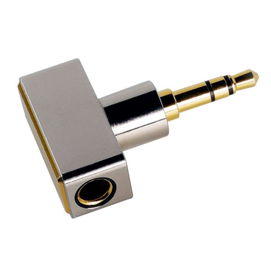 DJ44C Adapter Female Balanced Jack 4.4mm to Male Single-Ended Jack 3