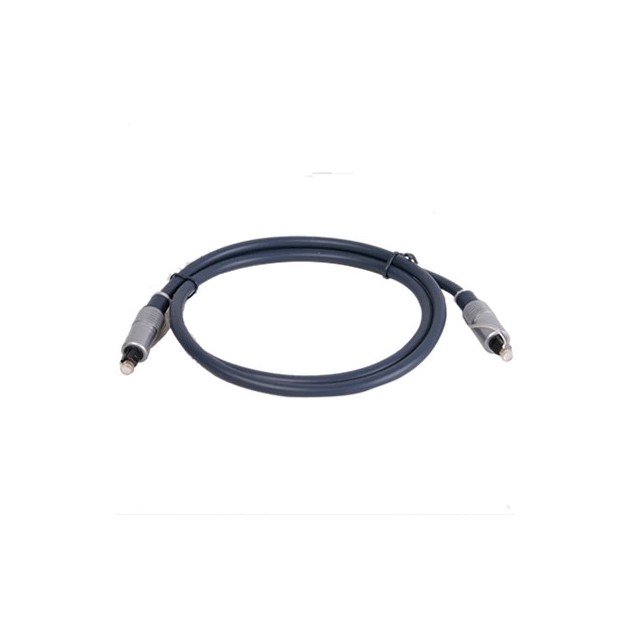Cabling - CABLING 5m de câble Toslink qualité professionnelle - Plaqué or  24 carats - bouchons en métal - qualité supérieure - Digital Optical plomb  - S / PDIF - Stéréo 