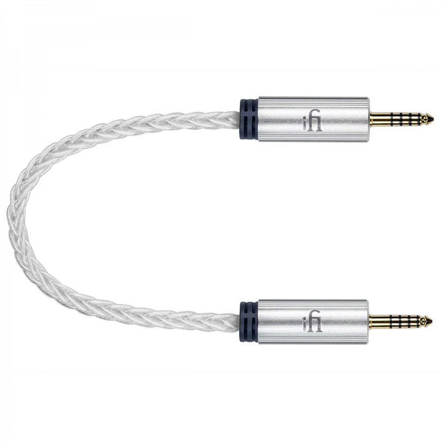 Audiophonics - IFI AUDIO Jack 4.4mm Cable OFHC Copper Silver Shielding 30cm