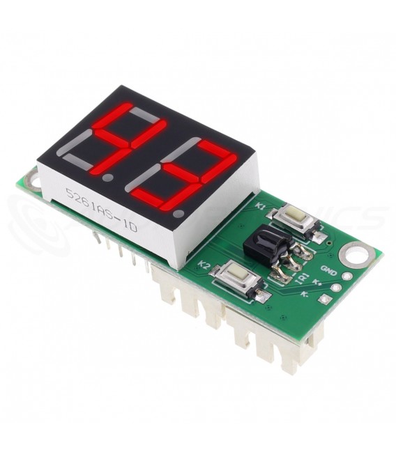 Volume Control Board LED Display Remote Control - Audiophonics