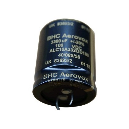 Condensateur BHC Aerovox Electrolytique Audio 100V 4700µf