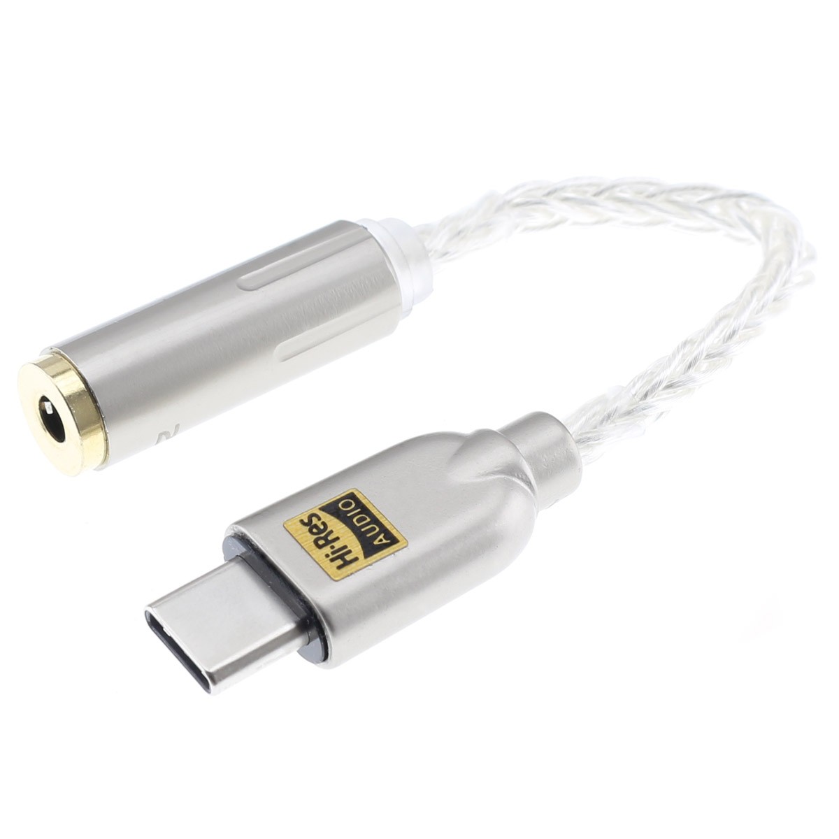 Audiophonics - DAC Adapter ES9280C PRO USB-C to Jack 3.5mm Hi-Res 32bit  384kHz DSD256