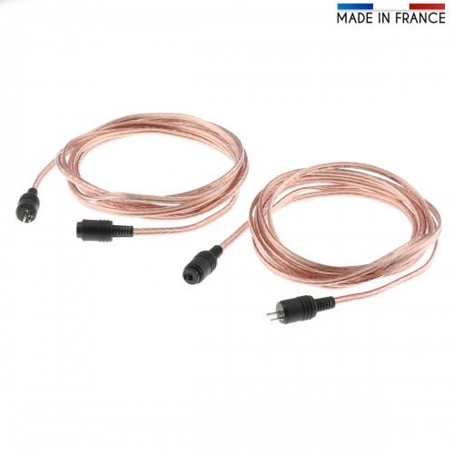 Audiophonics - NEUTRIK Female XLR to Male Mono Jack 6.35mm Cable OFC Copper  3m