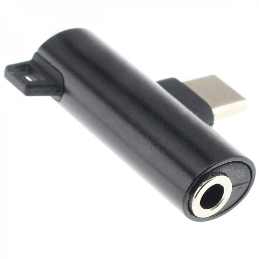 iMoshion ﻿Adaptateur AUX - Adaptateur audio USB-C vers 3,5 mm / Jack - USB-C  mâle vers AUX femelle - Blanc
