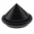 Spikes M4 Aluminum Rubber Ø41x28mm Black (Unit)