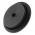 Spikes M4 Aluminum Rubber Ø41x28mm Black (Unit)