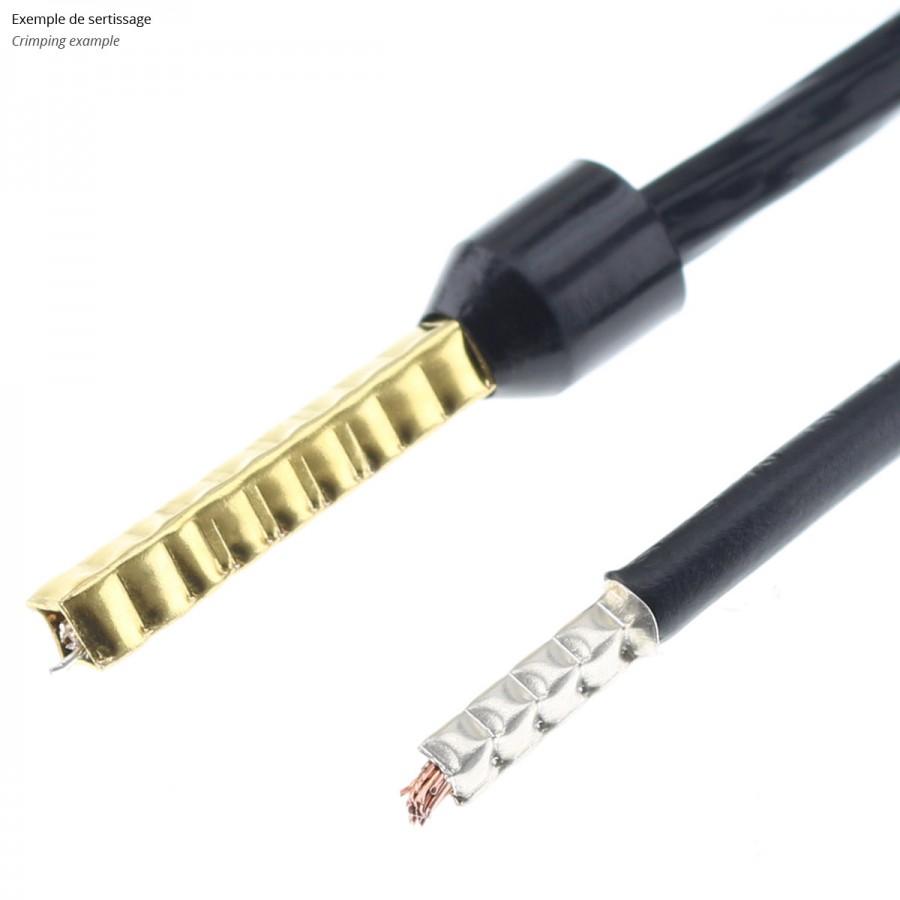 Pince à sertir DMC AFM8, taille de fil 32 → 20 AWG