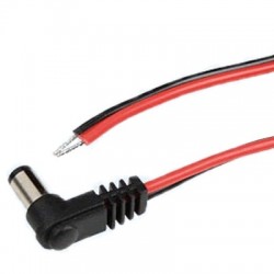 Dual Power Supply Cable Jack DC 5.5/2.1mm 0.4m - Audiophonics