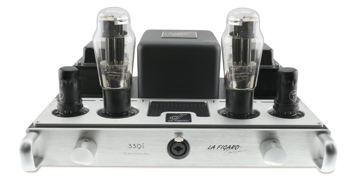 LA FIGARO 339I Tube Headphone Amplifier Silver