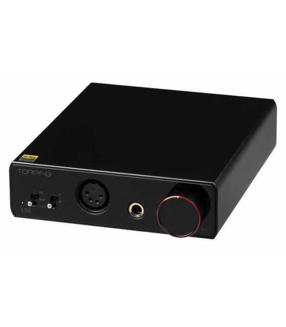 TOPPING L50 Balanced Headphone Amplifier NFCA Black - Audiophonics