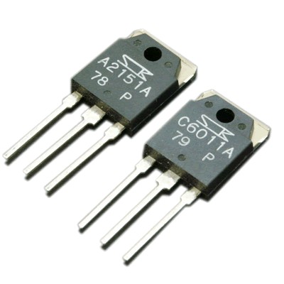 SANKEN 2SA2151/2SC6011 Paire de Transistors HiFi 160W