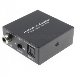 DAC TV MS8413 Convertisseur SPDIF Coaxial Optique vers Analogique RCA -  Audiophonics