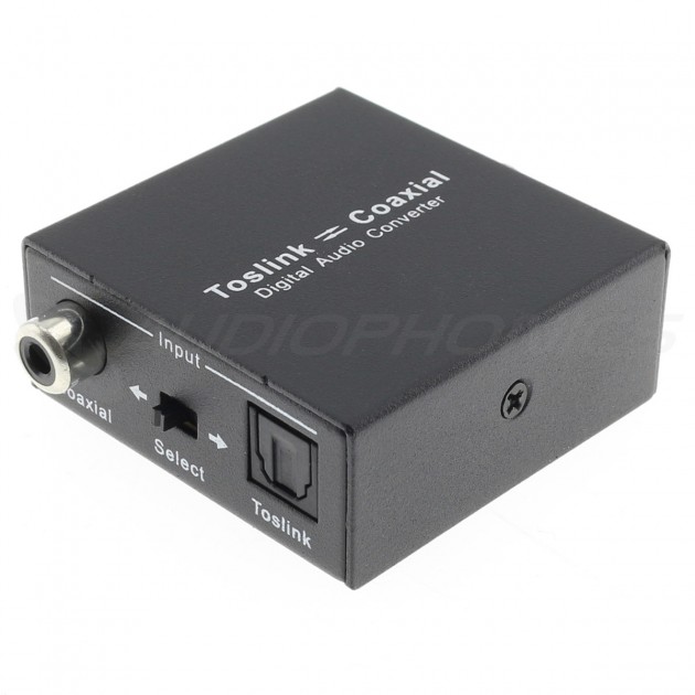 Convertisseur Audio Toslink coaxial optique numérique vers RCA analogique  Sounix