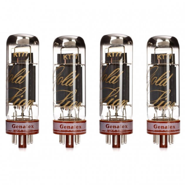 Audiophonics - GENALEX GOLD LION KT77 Platinum Tubes (Matched Quad)