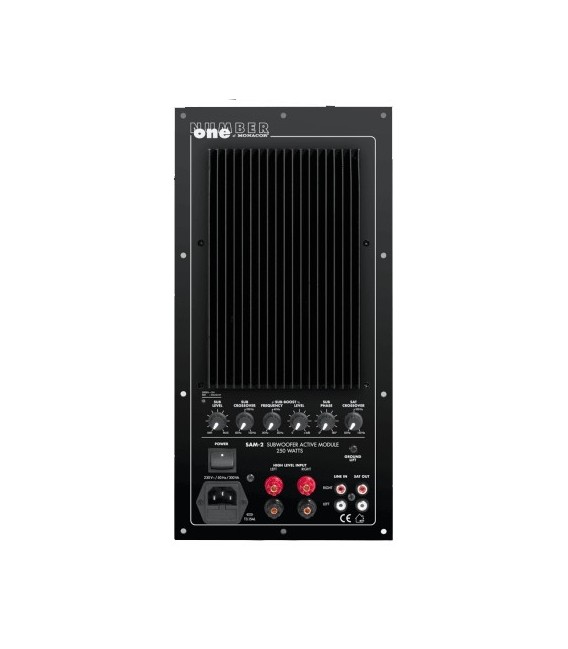 MONACOR SAM-2 250W Subwoofer amplifier - Audiophonics