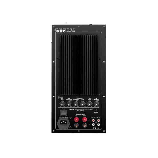 MONACOR SAM-2 250W Subwoofer amplifier - Audiophonics