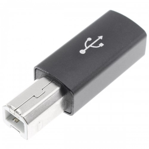 Adaptateur USB-C Mâle vers USB-C Mâle Coudé 180° OTG - Audiophonics