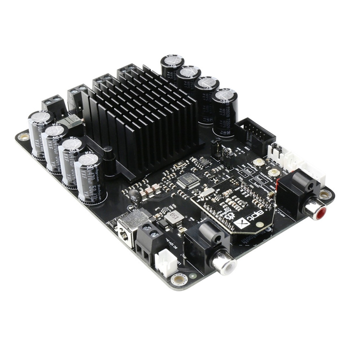 TINYSINE TSA7804B Class D Amplifier Board TPA311D2 DSP ADAU1701 Bluetooth 5.0 aptX TWS 4x40W 4Ω