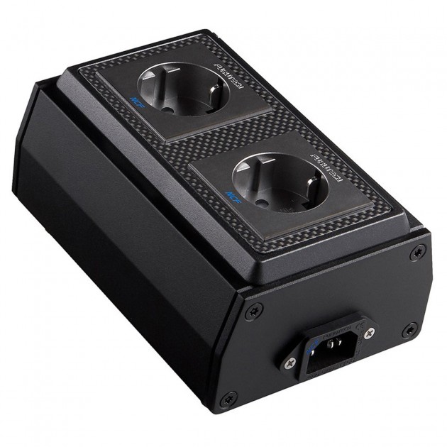 Audiophonics - FURUTECH FT-SWS-D NCF BOX Power Distributor 2 Sockets  Rhodium Plated Copper NCF