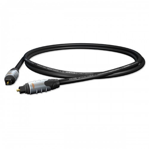 LUDIC AESIR Câble Optique Toslink Fibre de Verre 1m - Audiophonics